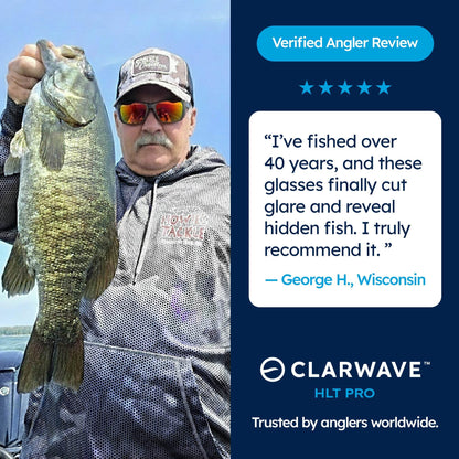 Clarwave™ HLT Pro — Polarized Fishing Sunglasses - Clarwave